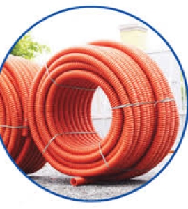ỐNG NHỰA GÂN XOẮN LUỒN DÂY ĐIỆN